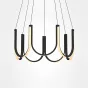 Подвесная люстра U-SERIES for Arpel D100 Black от ImperiumLoft