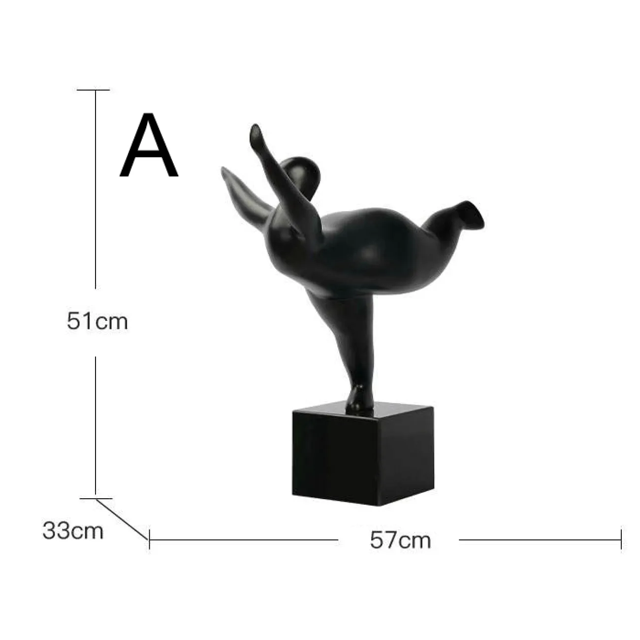 Дизайнерская скульптура  женщины LaLume-SKT00154 