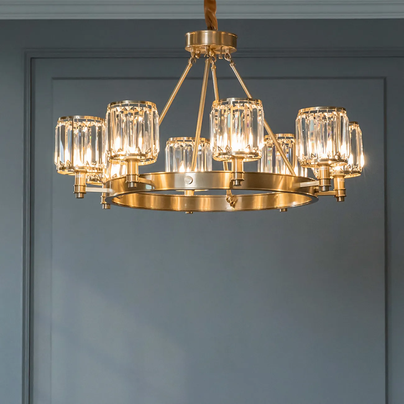 Кольцевая люстра AIRIN D108 от ImperiumLoft