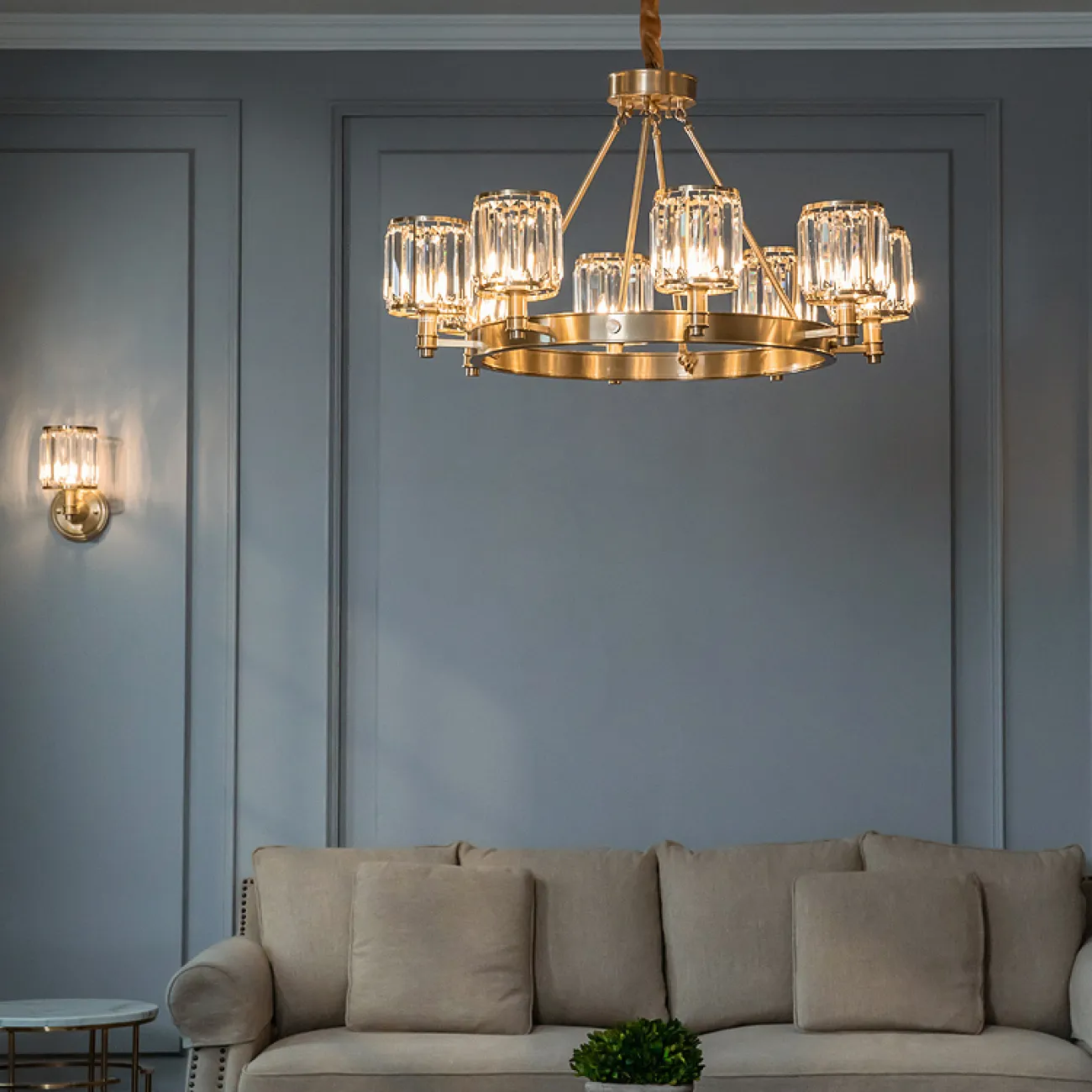 Кольцевая люстра AIRIN D73 от ImperiumLoft