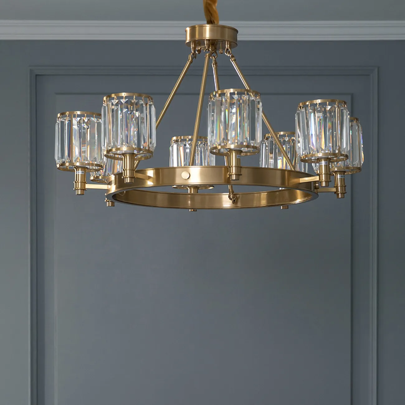 Кольцевая люстра AIRIN D108 от ImperiumLoft