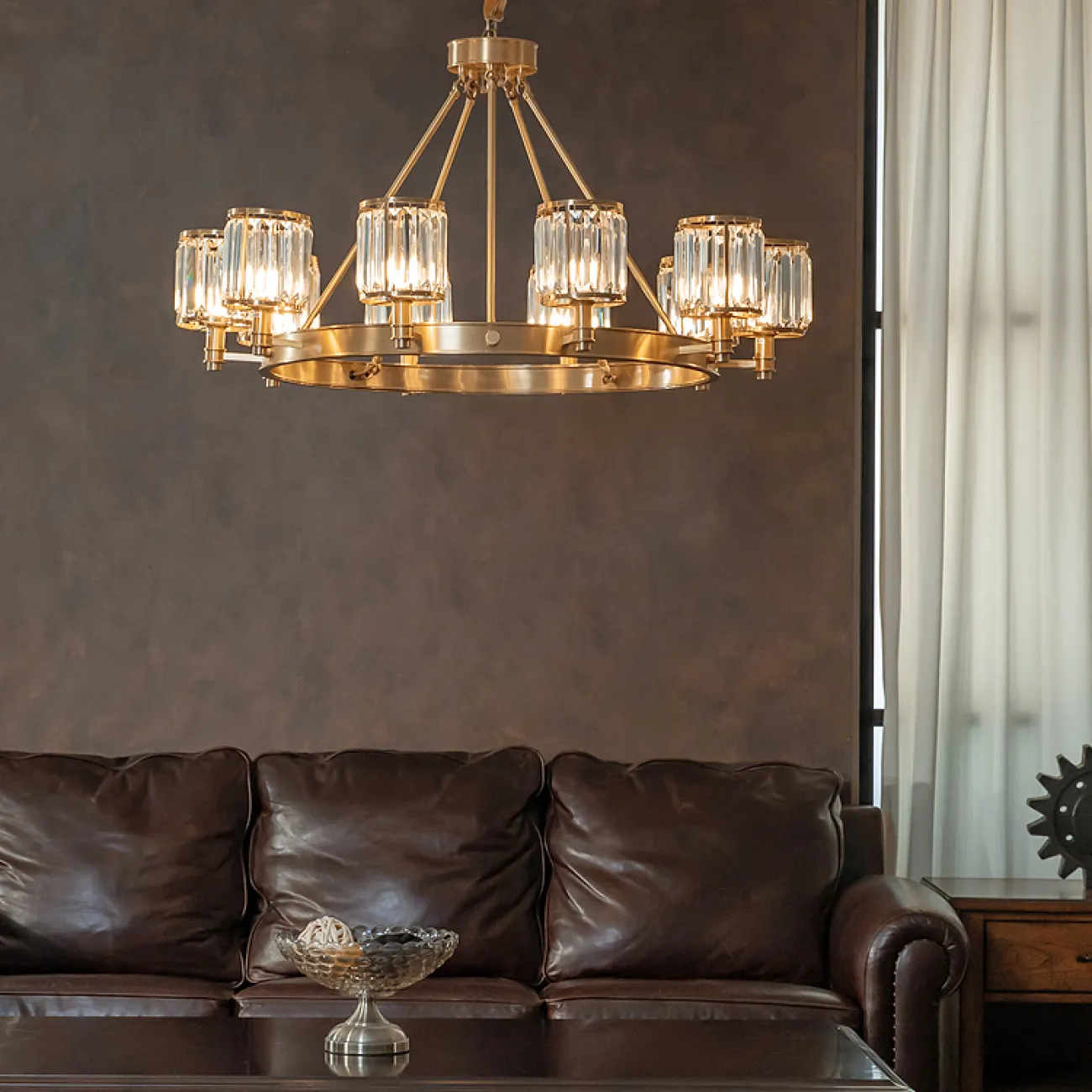 Кольцевая люстра AIRIN D108 от ImperiumLoft