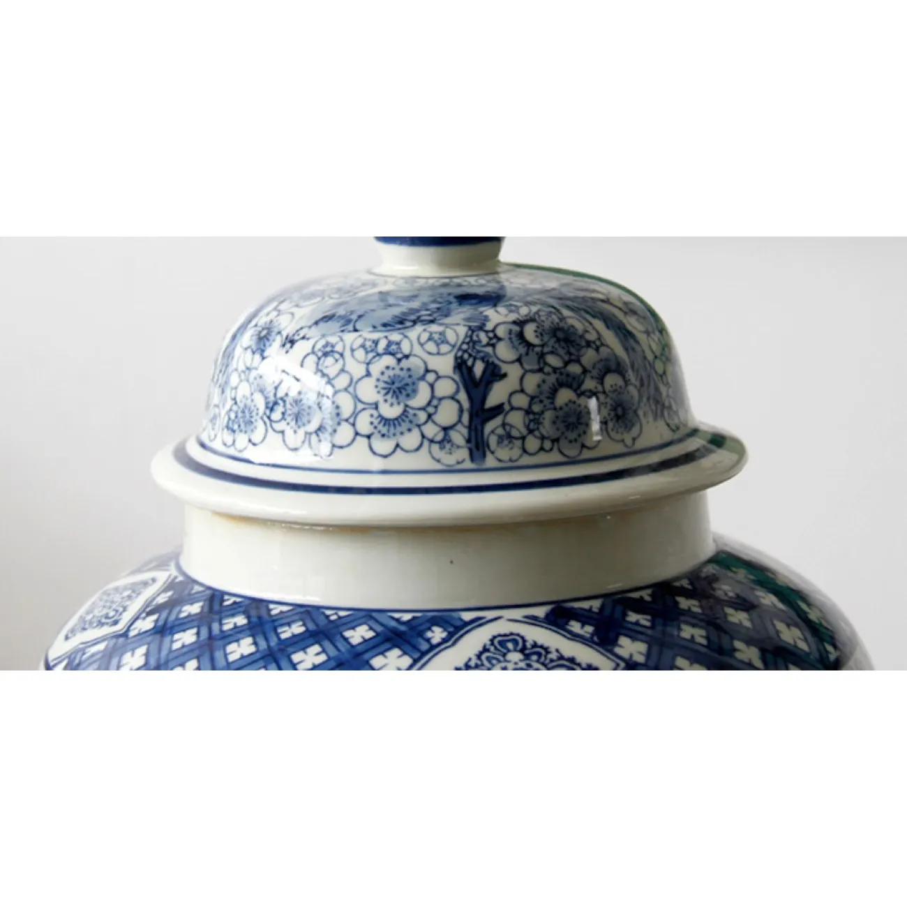 Китайская чайная ваза Blue birds от LaLume