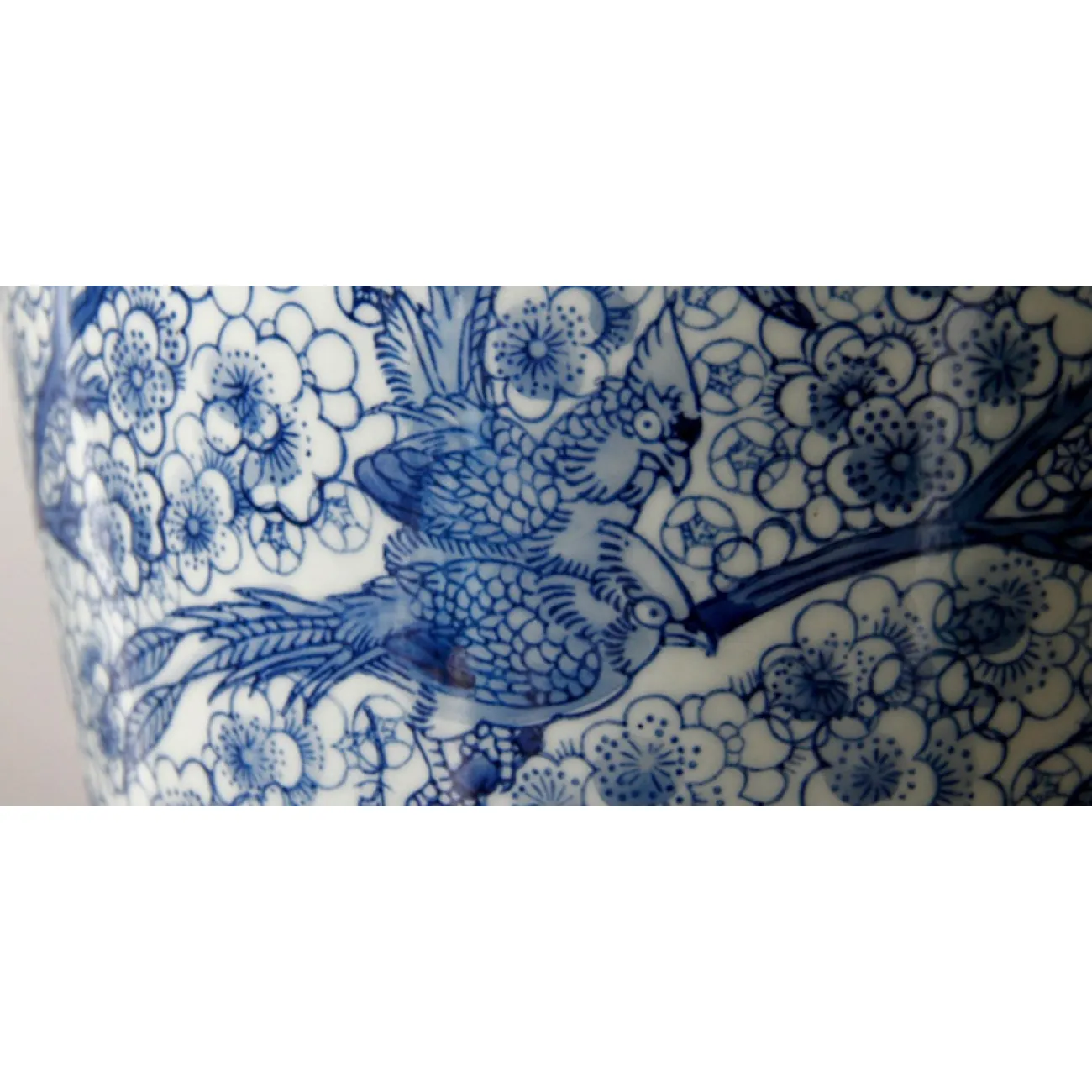 Китайская чайная ваза Blue birds от LaLume