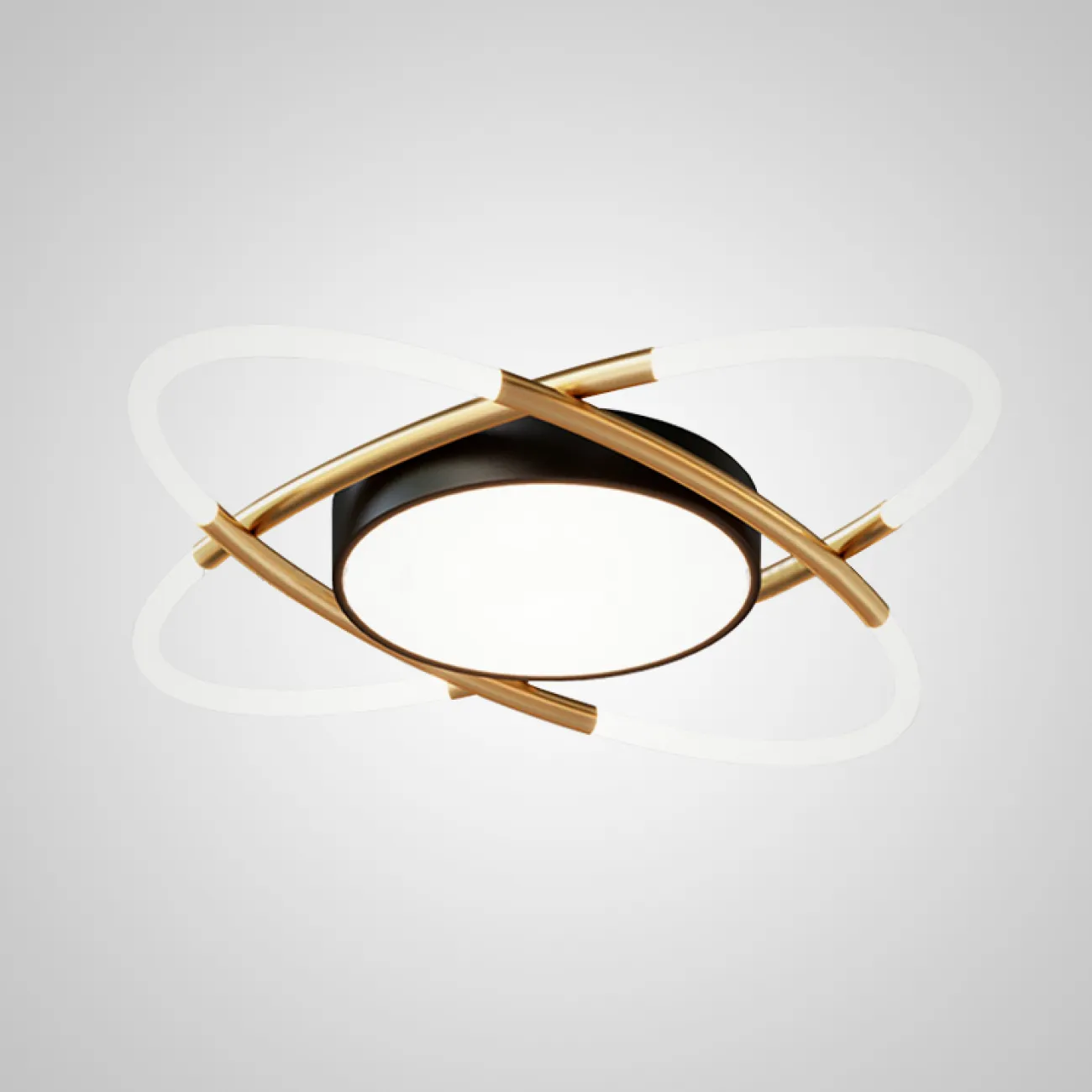 Потолочный светильник IRIA D60 Black Gold от ImperiumLoft