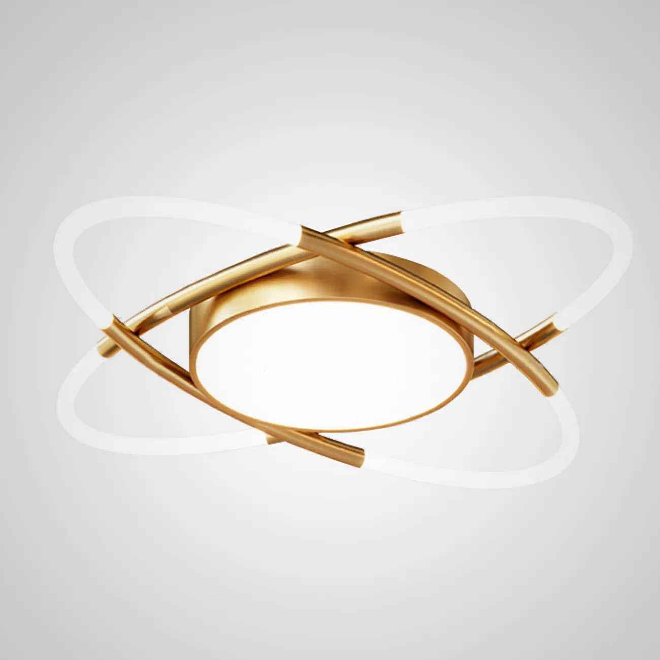 Потолочный светильник IRIA D50 Gold от ImperiumLoft