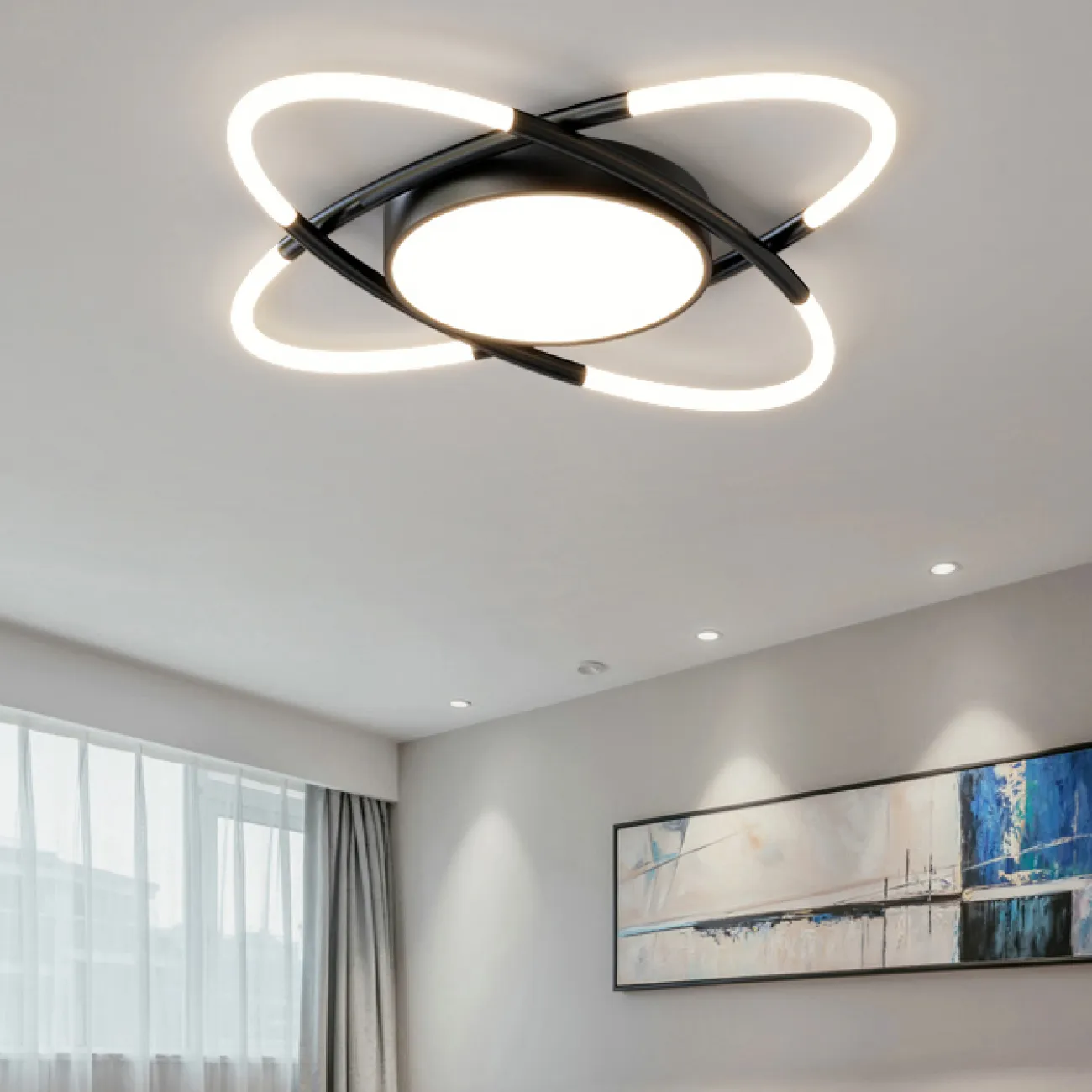 Потолочный светильник IRIA D50 Black Gold от ImperiumLoft