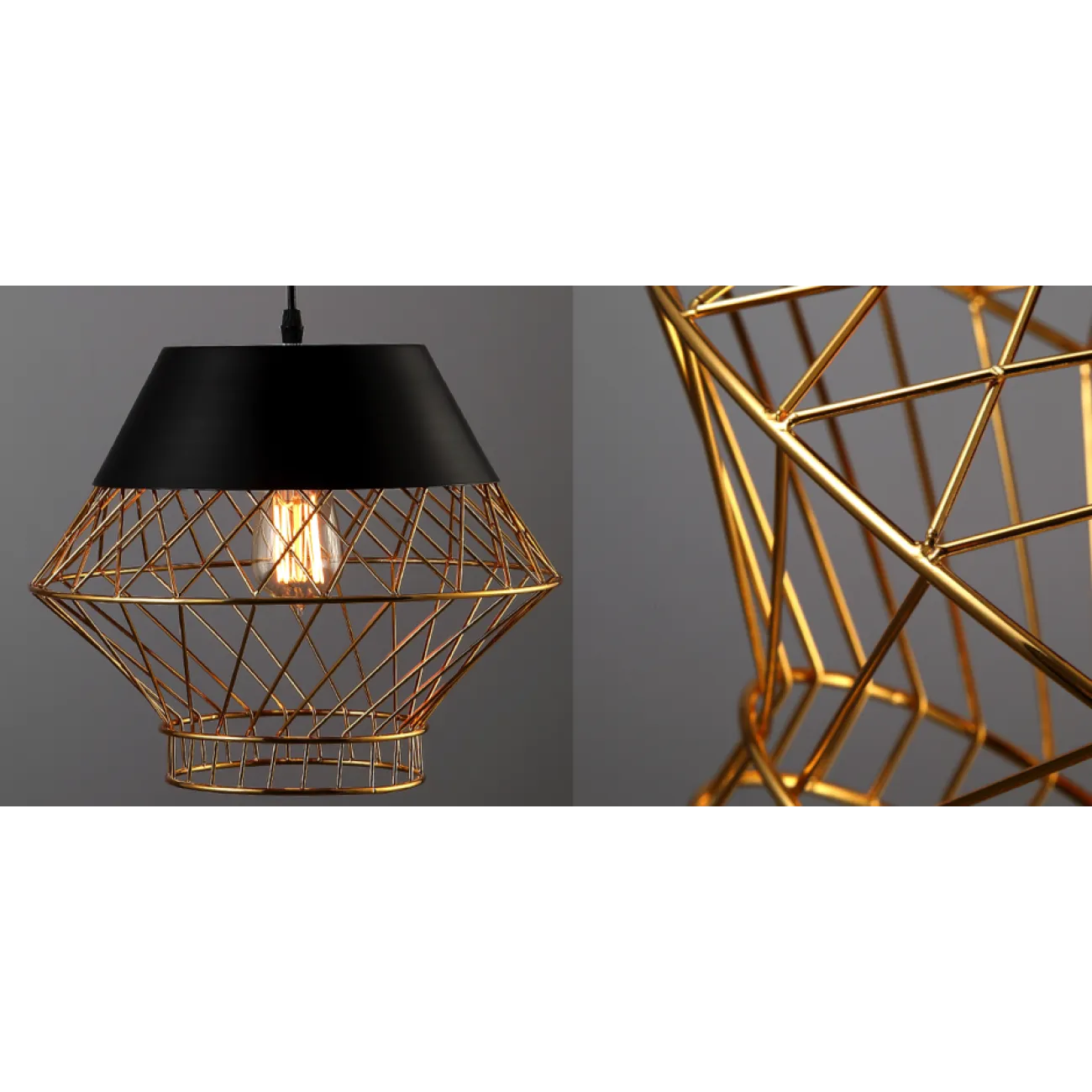 Подвесной светильник Golden Supro Cage от LaLume