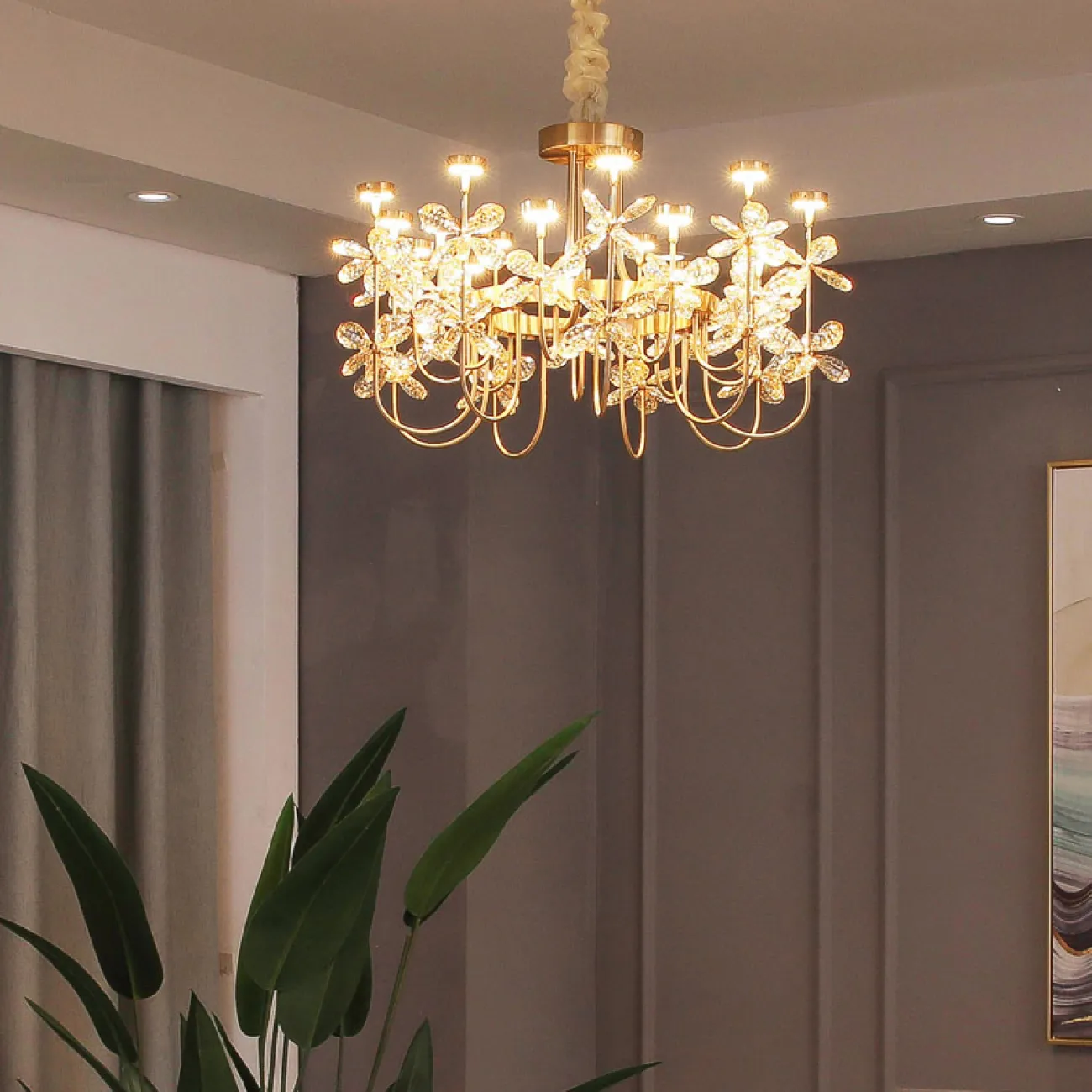 Подвесная люстра FLORINDA M от ImperiumLoft