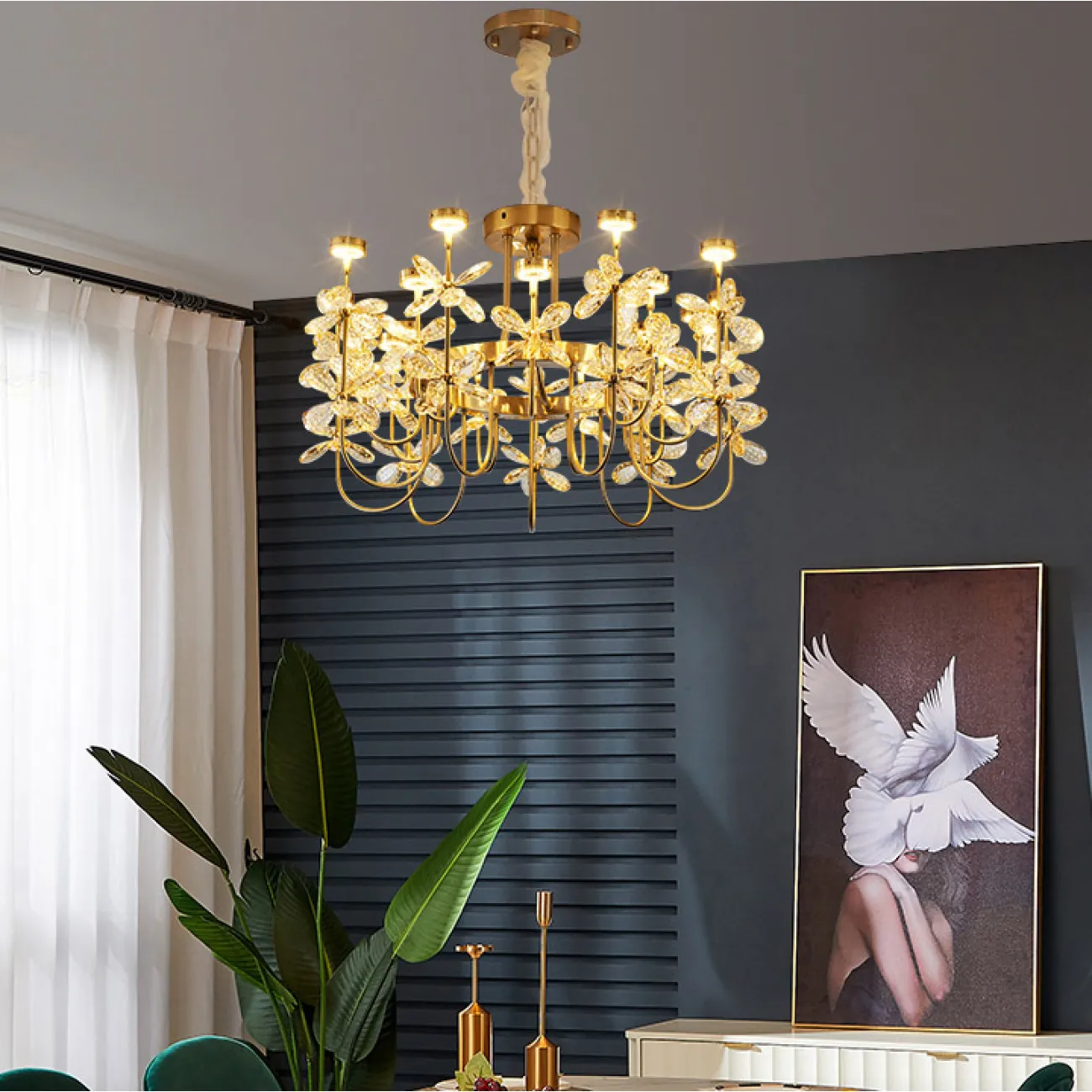 Подвесная люстра FLORINDA S от ImperiumLoft