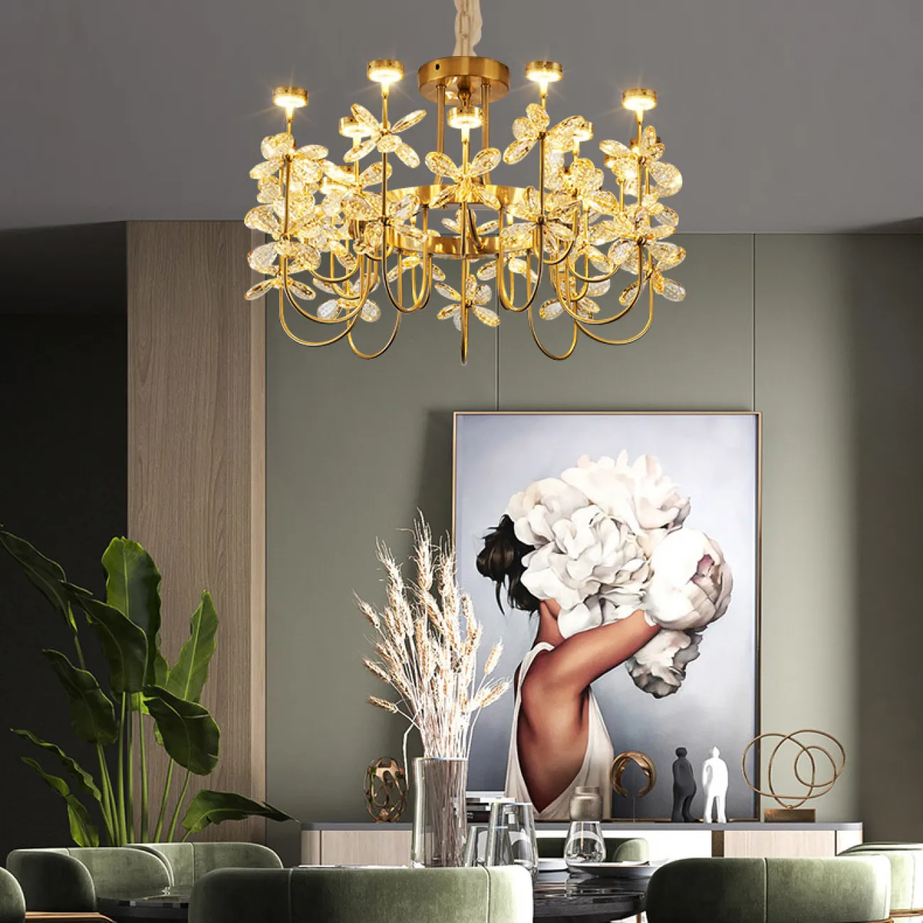 Подвесная люстра FLORINDA S от ImperiumLoft