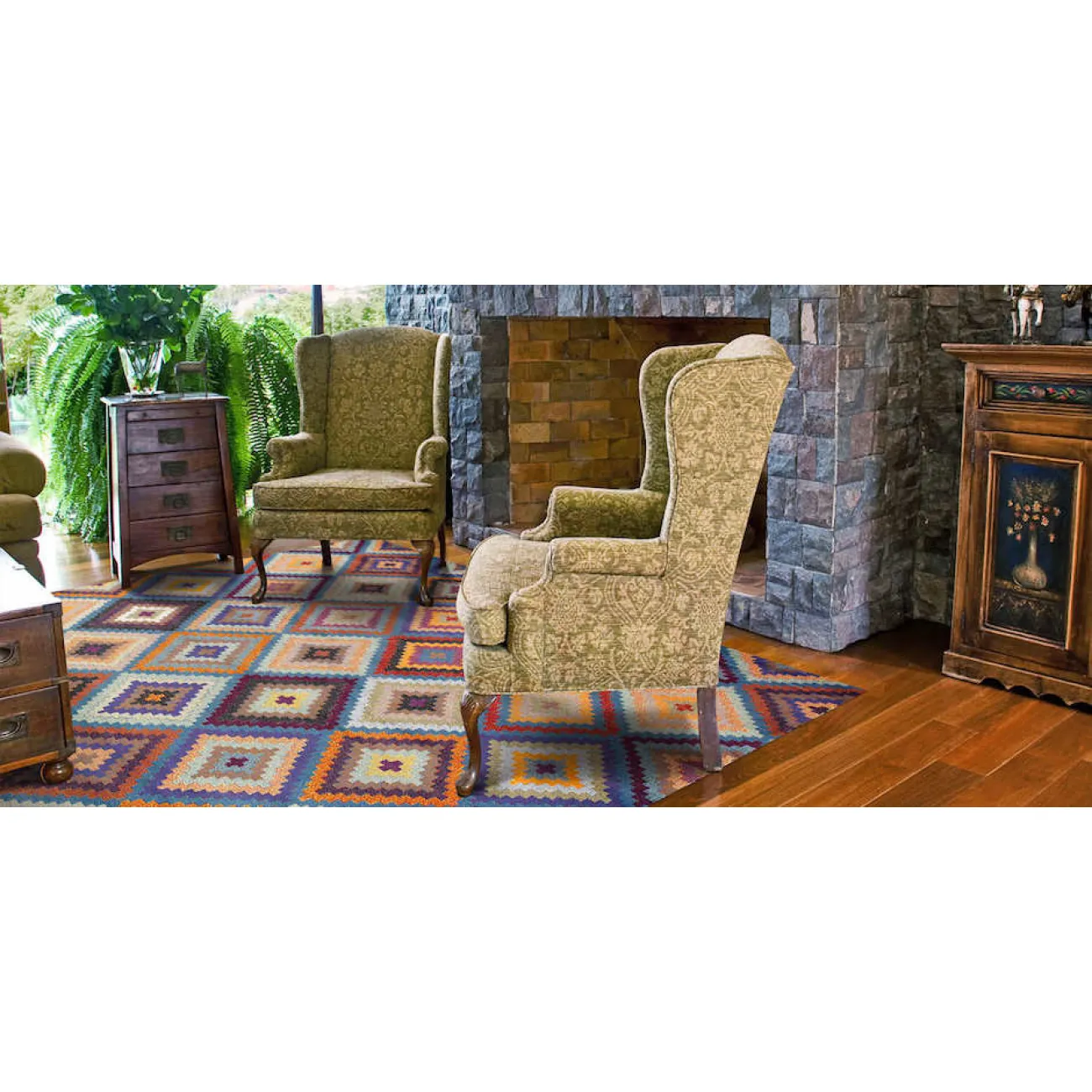 Ковер Келим Romb от LaLume