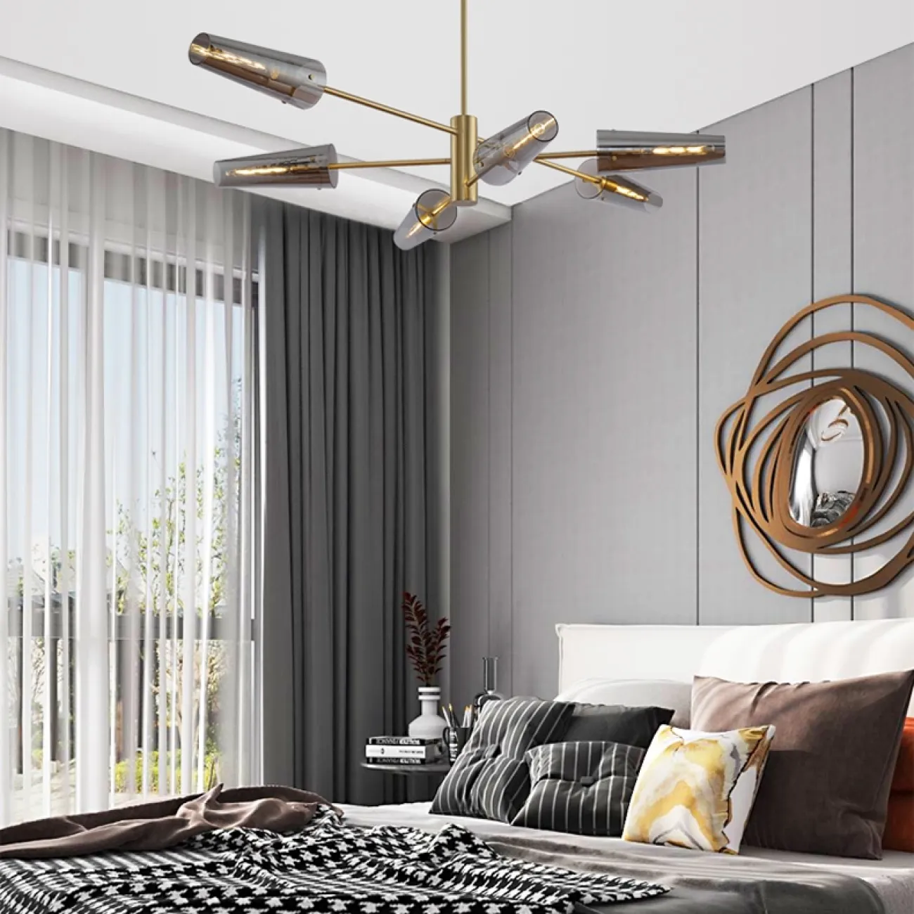 Люстра на штанге SELDIS от ImperiumLoft