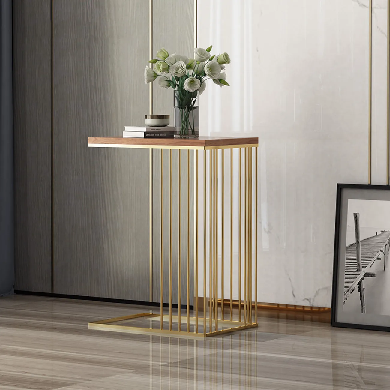 Дизайнерский журнальный столик LaLume-AP00105