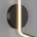 Настенный светильник DAMARIS WALL H70 Black Трехцветный свет