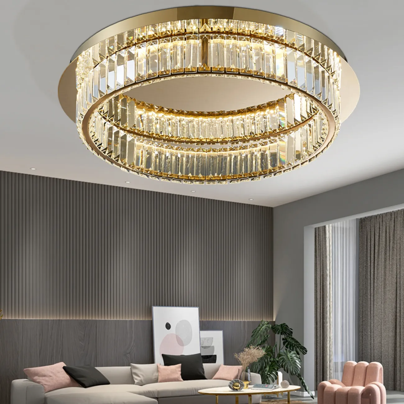 Потолочная люстра BERTOLDA B CH D60 от ImperiumLoft