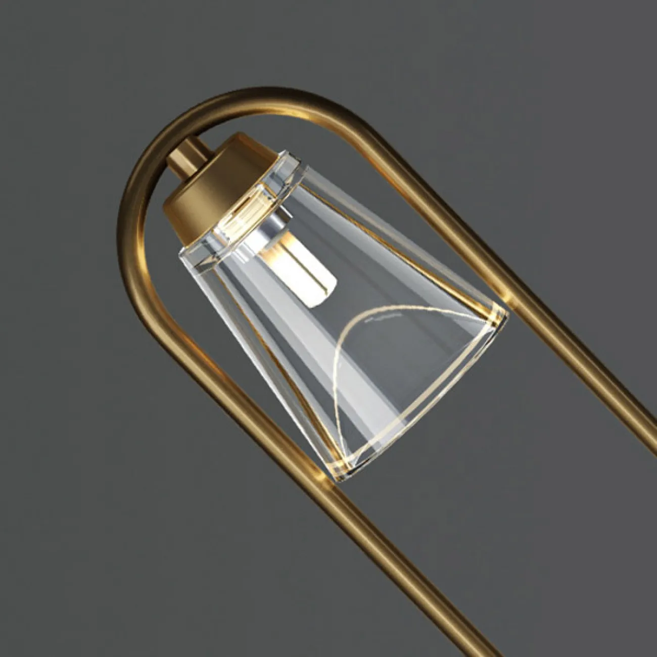 Настольная лампа ADRIELL TAB Gold от ImperiumLoft