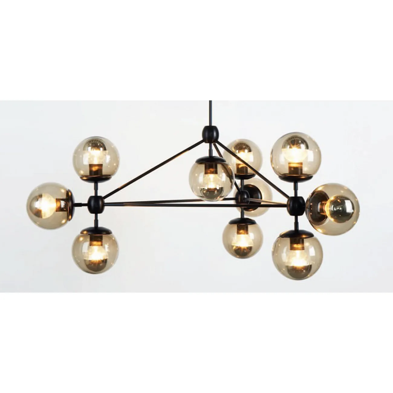 Люстра Modo Chandelier 10 Globes designed by Jason Miller in 2009 от LaLume