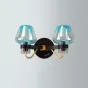 Бра MONTALEMBERT SCONCE BY Studios Черный, Голубой от ImperiumLoft
