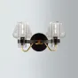 Бра MONTALEMBERT SCONCE BY Studios Черный, Прозрачный от ImperiumLoft