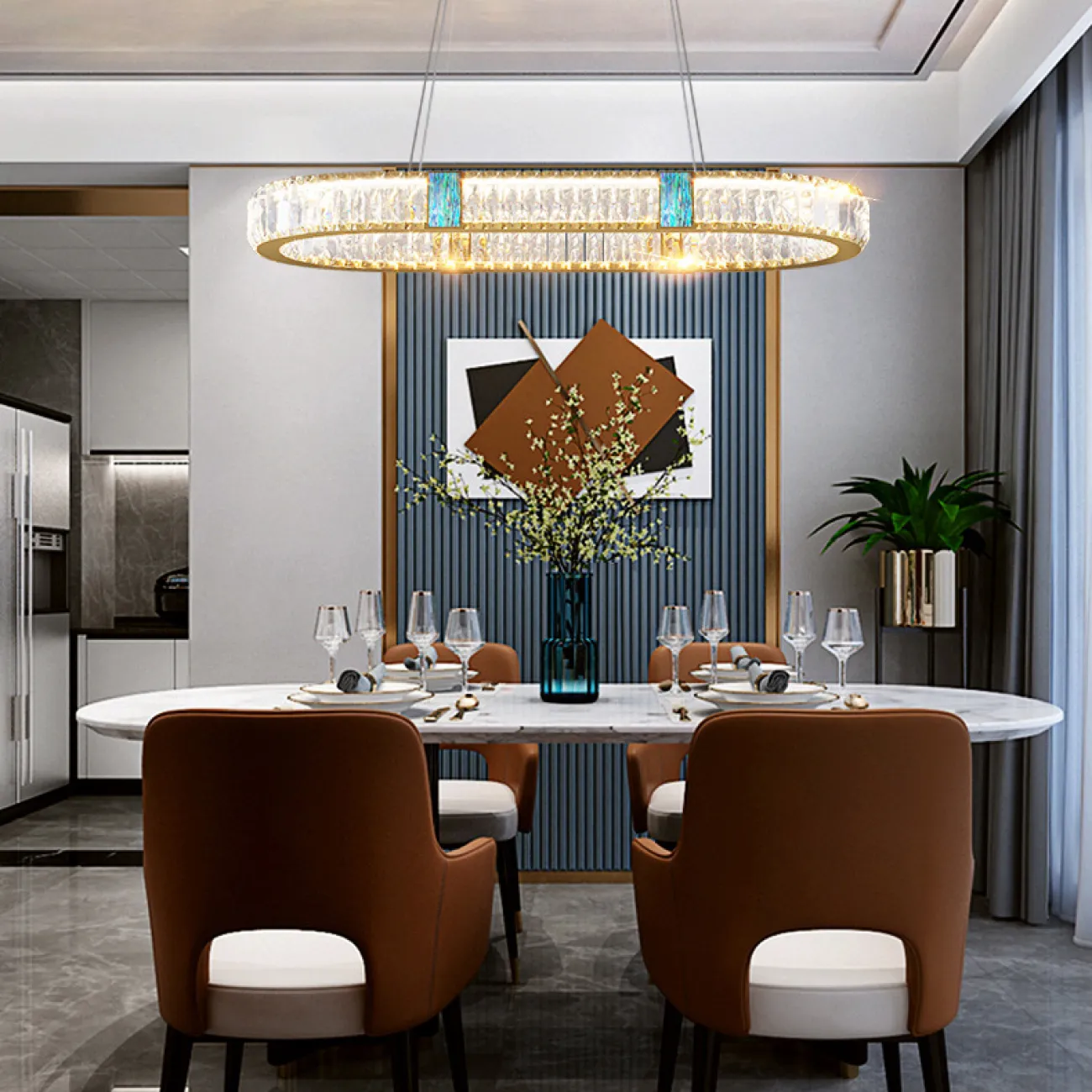 Подвесной светильник FIOLA LONG от ImperiumLoft