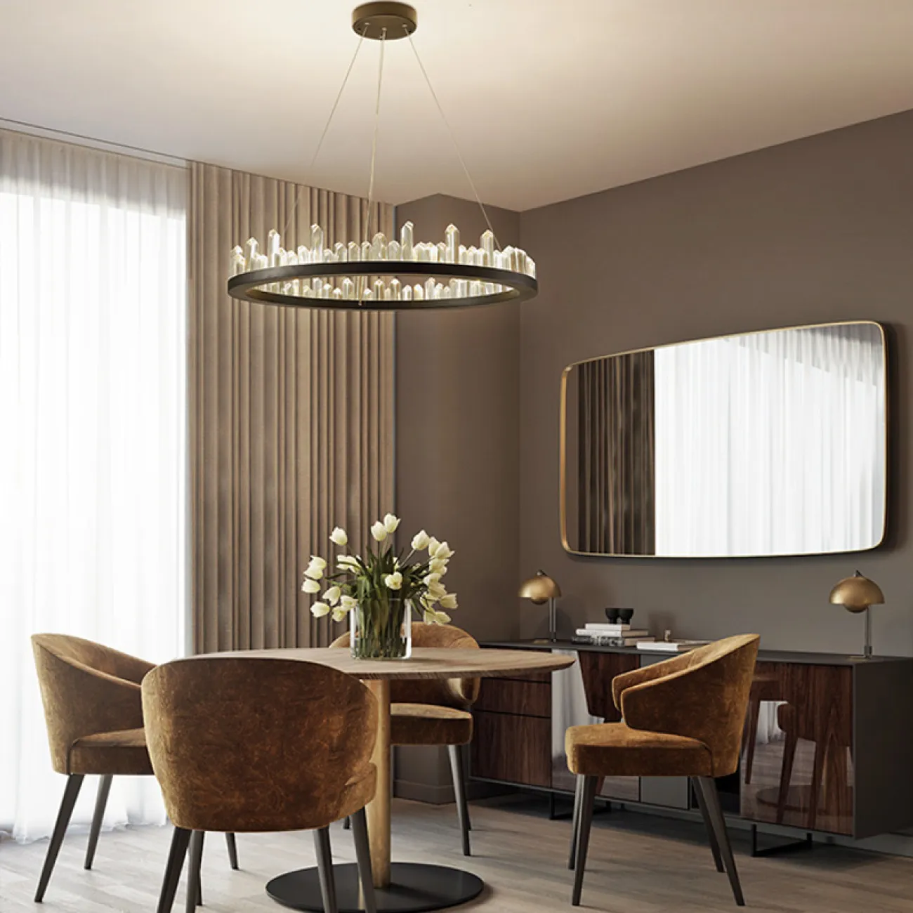 Люстра QUARTZ D90 от ImperiumLoft Люстра QUARTZ D90 от ImperiumLoft