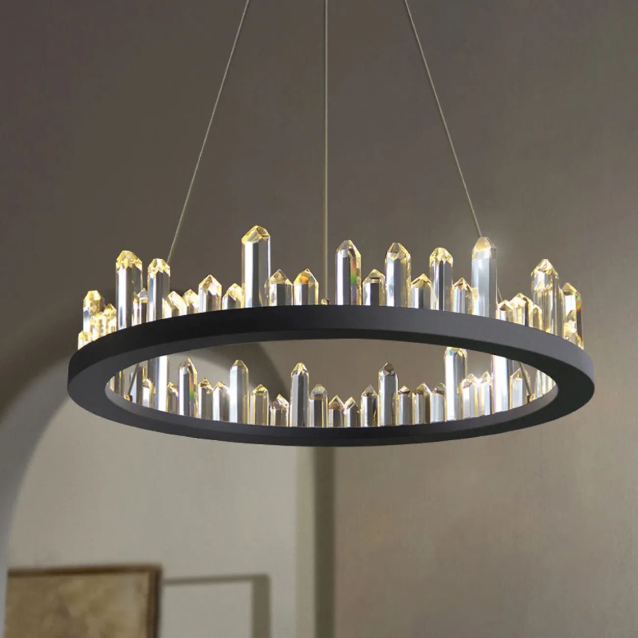 Люстра QUARTZ D40 от ImperiumLoft