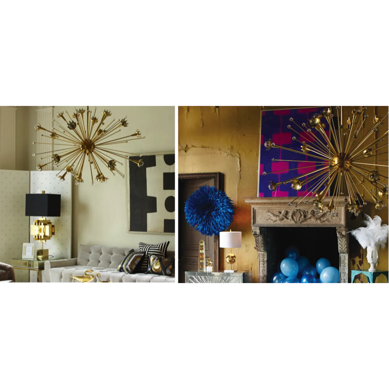 Люстра Jonathan Adler GIANT SPUTNIK CHANDELIER designed by Jonathan Adler от LaLume