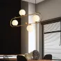 Подвесной реечный светильник HOOP L120 ЧЕРНЫЙ от ImperiumLoft