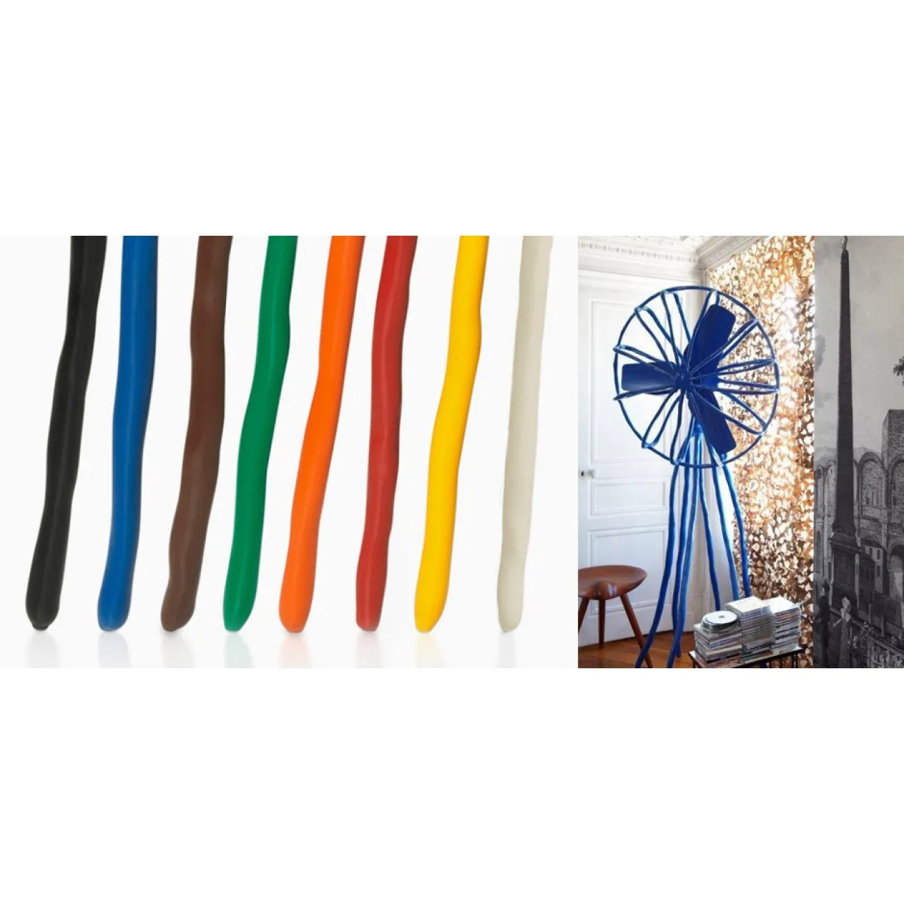 Торшер Clay Fan large Maarten Baas designed by Maarten Baas		 in 2006 от LaLume