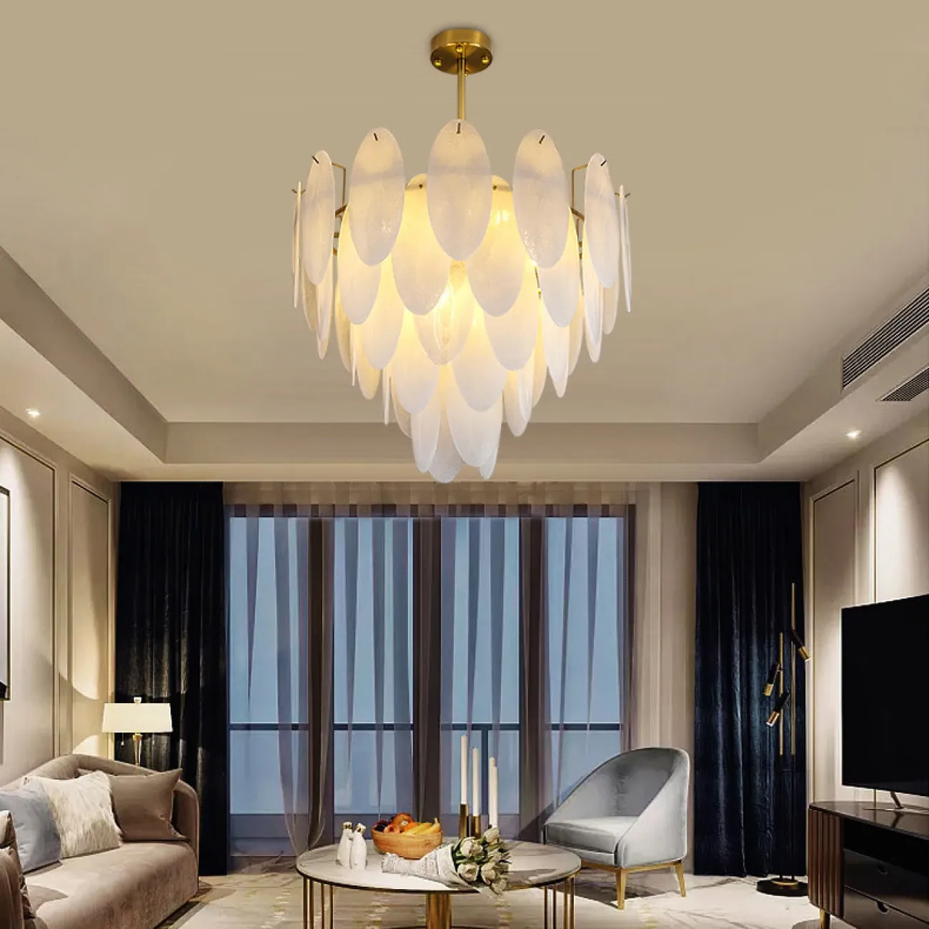 Потолочная люстра ISIDORA CH D80 от ImperiumLoft