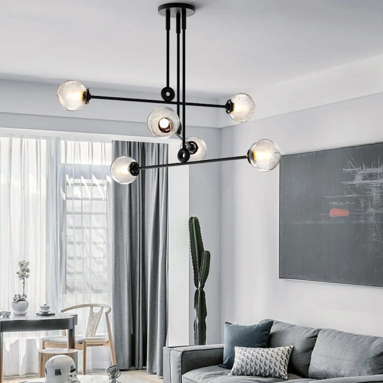 Люстра потолочная BELVIS AXLE от ImperiumLoft