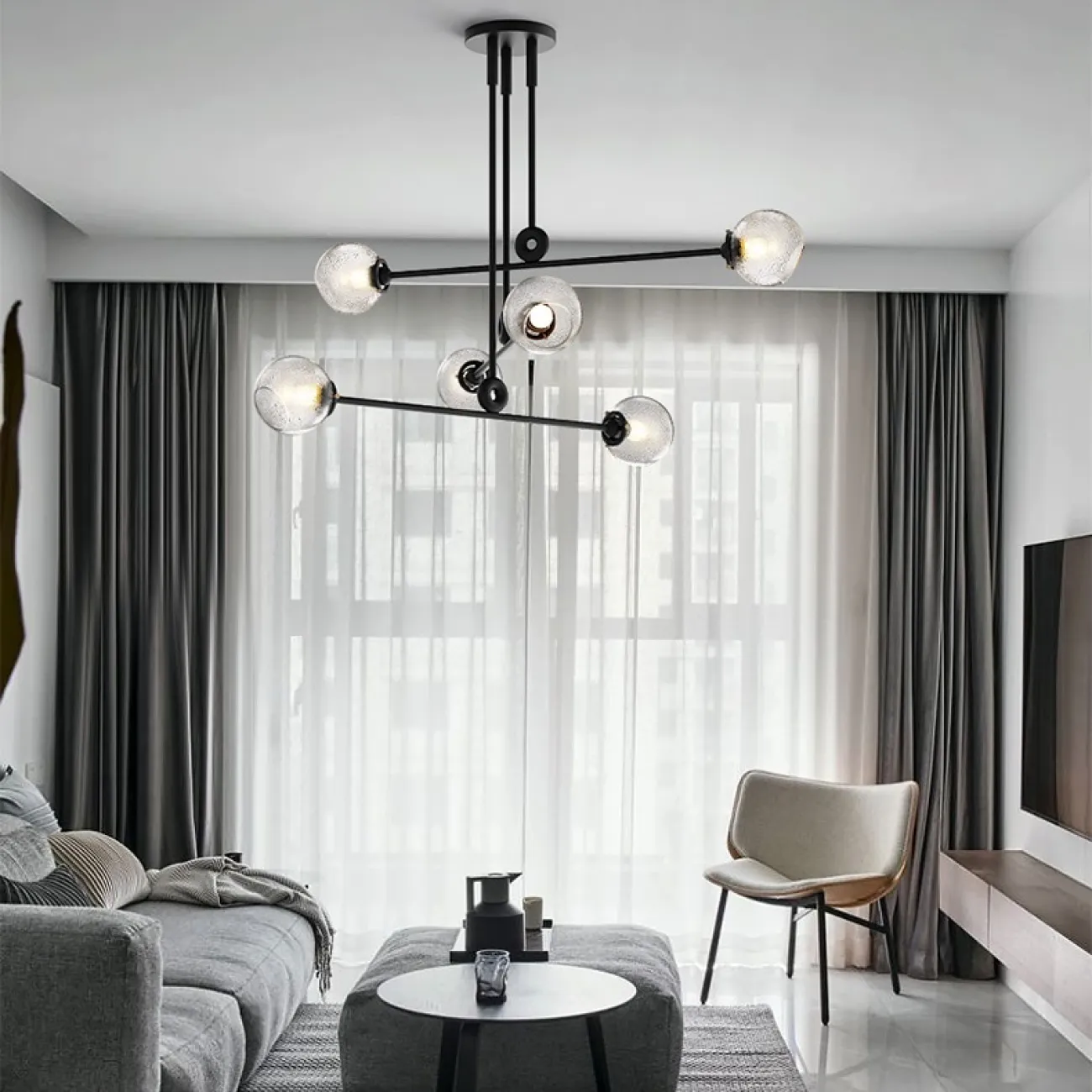 Люстра потолочная BELVIS AXLE от ImperiumLoft