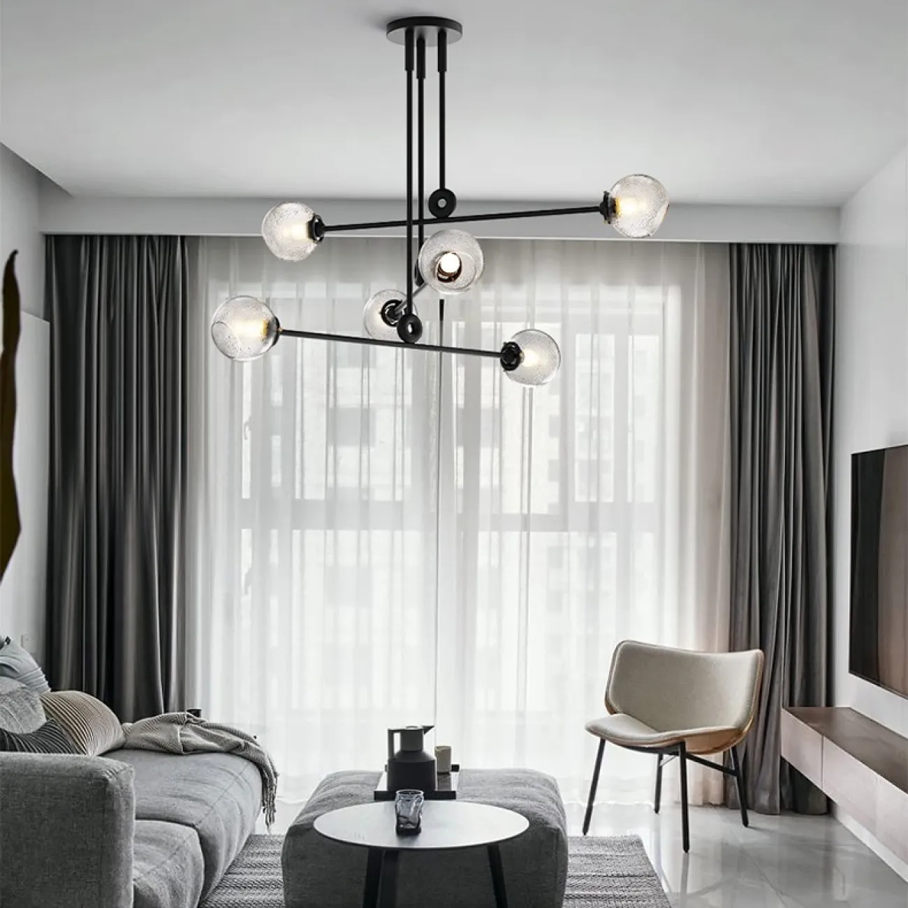 Люстра потолочная BELVIS AXLE от ImperiumLoft Люстра потолочная BELVIS AXLE от ImperiumLoft