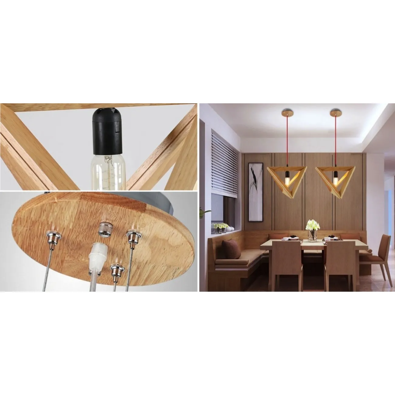 Люстра Tetraedr Woody от LaLume