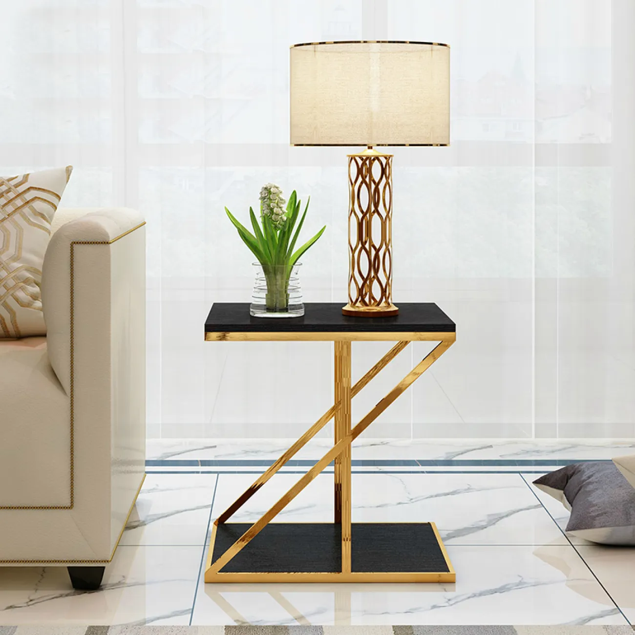 Дизайнерский журнальный столик LaLume-AP00141 Дизайнерский журнальный столик LaLume-AP00141