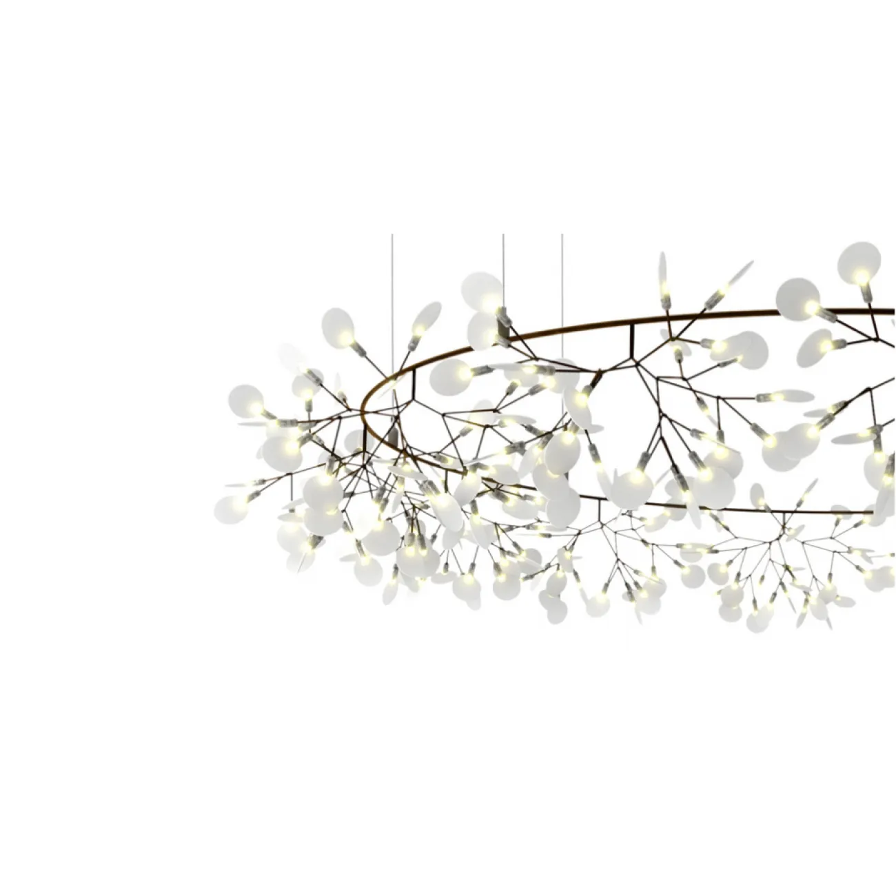 Люстра Moooi Heracleum The Big O designed by Bertjan Pot  in 2012 от LaLume
