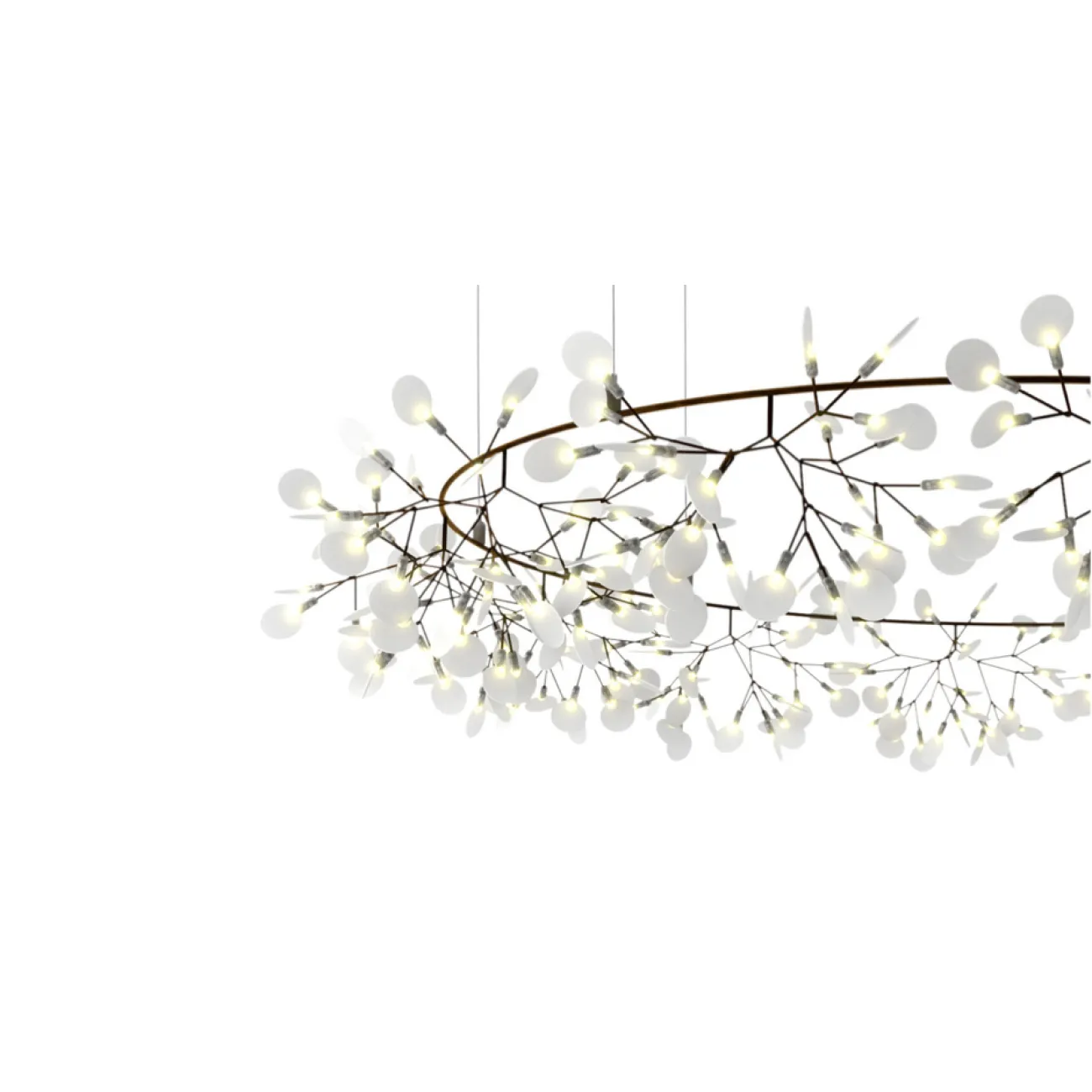 Люстра Moooi Heracleum The Big O designed by Bertjan Pot  in 2012 от LaLume