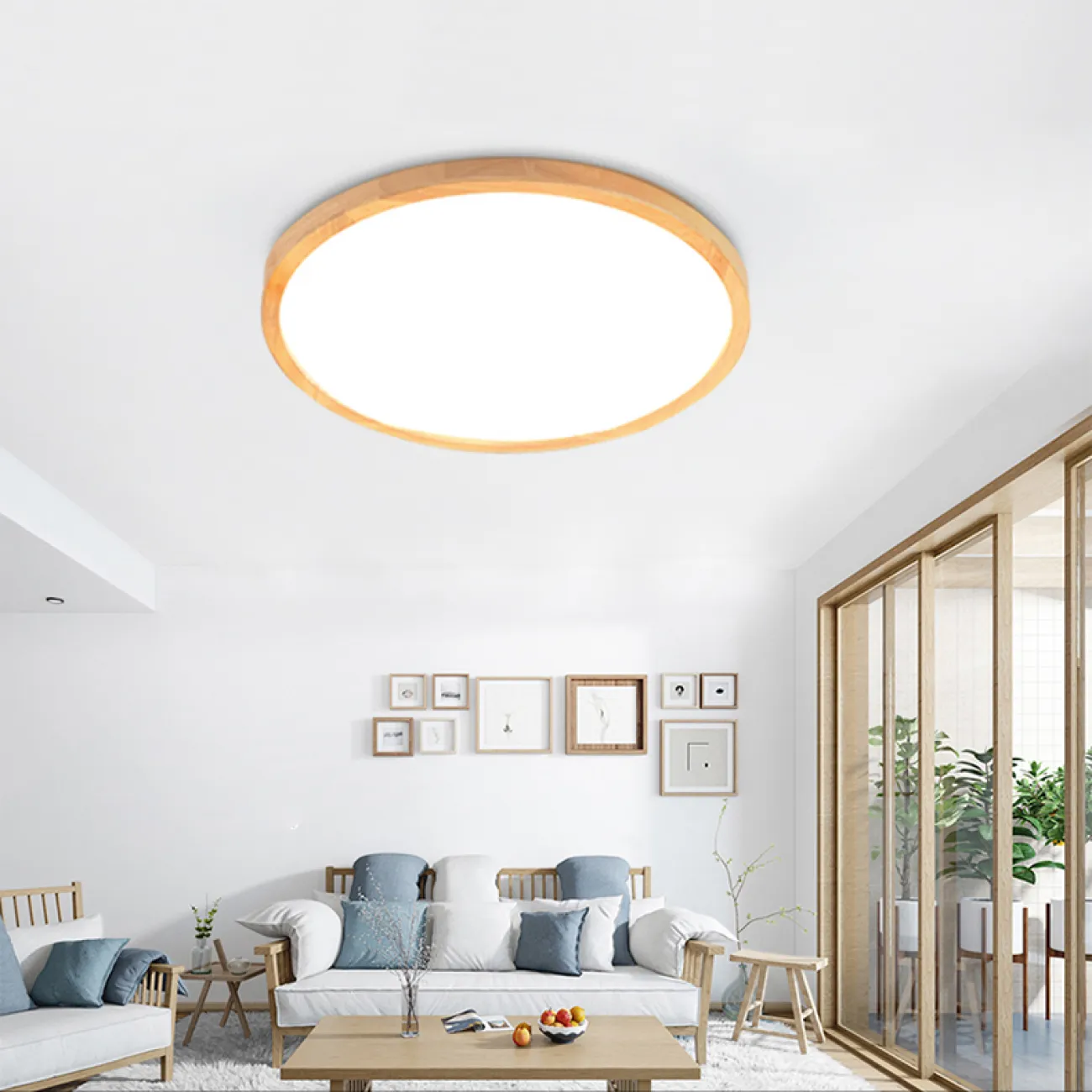 Потолочный светильник DISC WOOD от ImperiumLoft