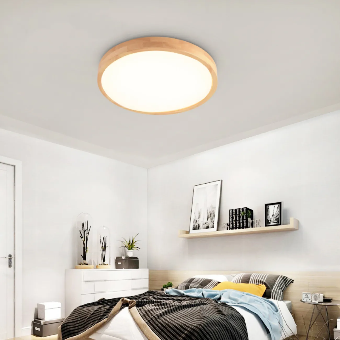 Потолочный светильник DISC WOOD от ImperiumLoft