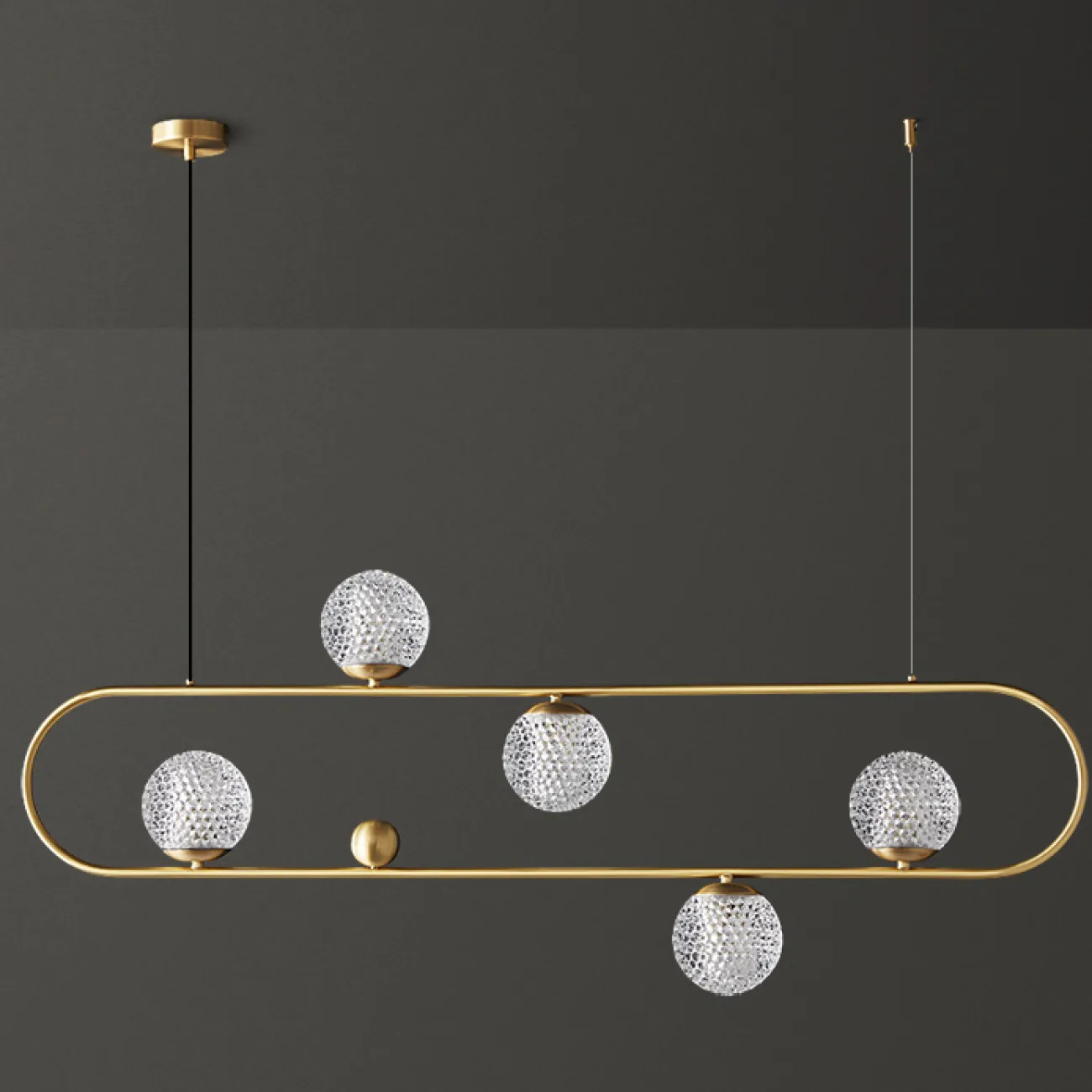 Подвесной светильник HOOP LONG LUX от ImperiumLoft