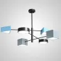 Светодиодная люстра DENIZA L3 Gray Blue Black от ImperiumLoft
