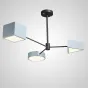 Светодиодная люстра DENIZA L3 Gray Blue Black от ImperiumLoft