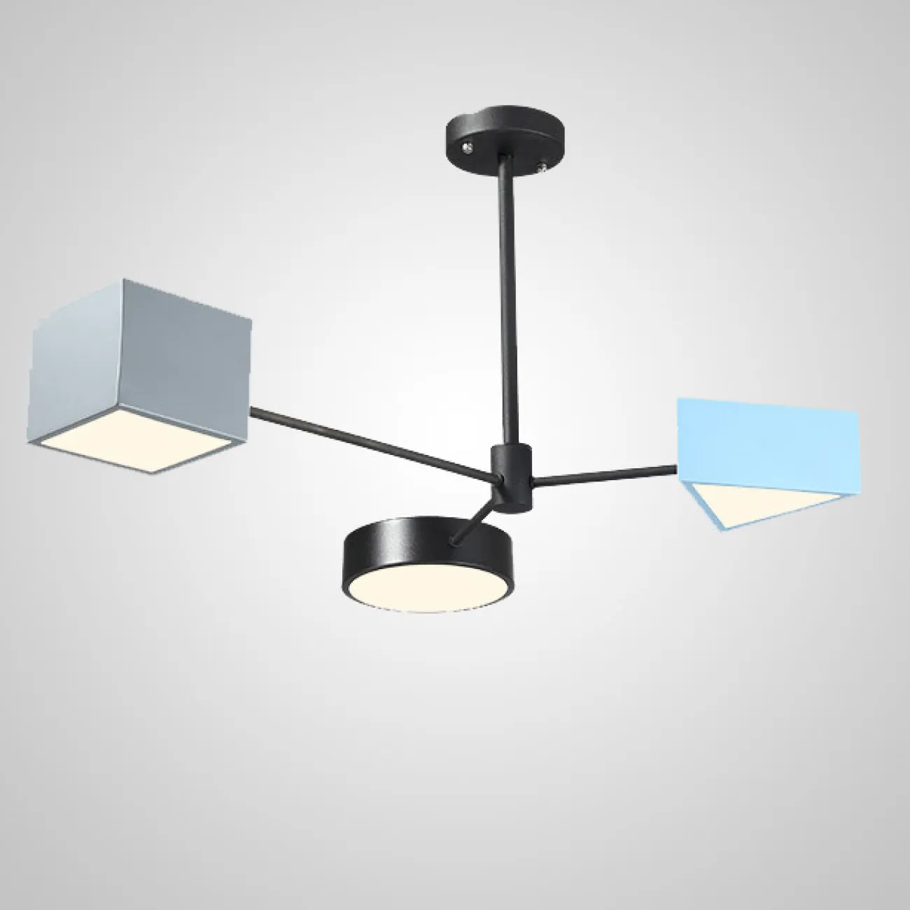 Светодиодная люстра DENIZA L6 Gray от ImperiumLoft