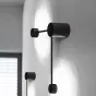 Бра Via Pin Wall L29,5 Black от ImperiumLoft