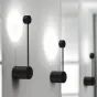 Бра Via Pin Wall L29,5 Black от ImperiumLoft