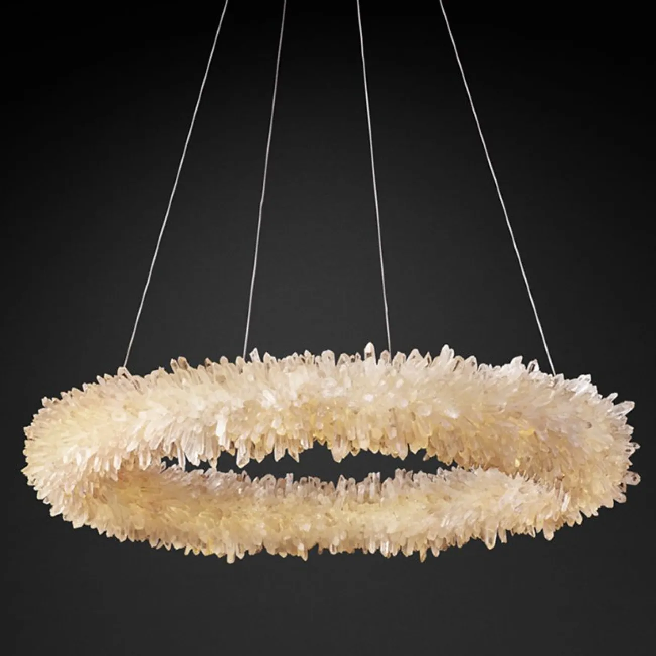 Люстра RH QUARTZ CRYSTAL Люстра из кристаллов кварца от LaLume