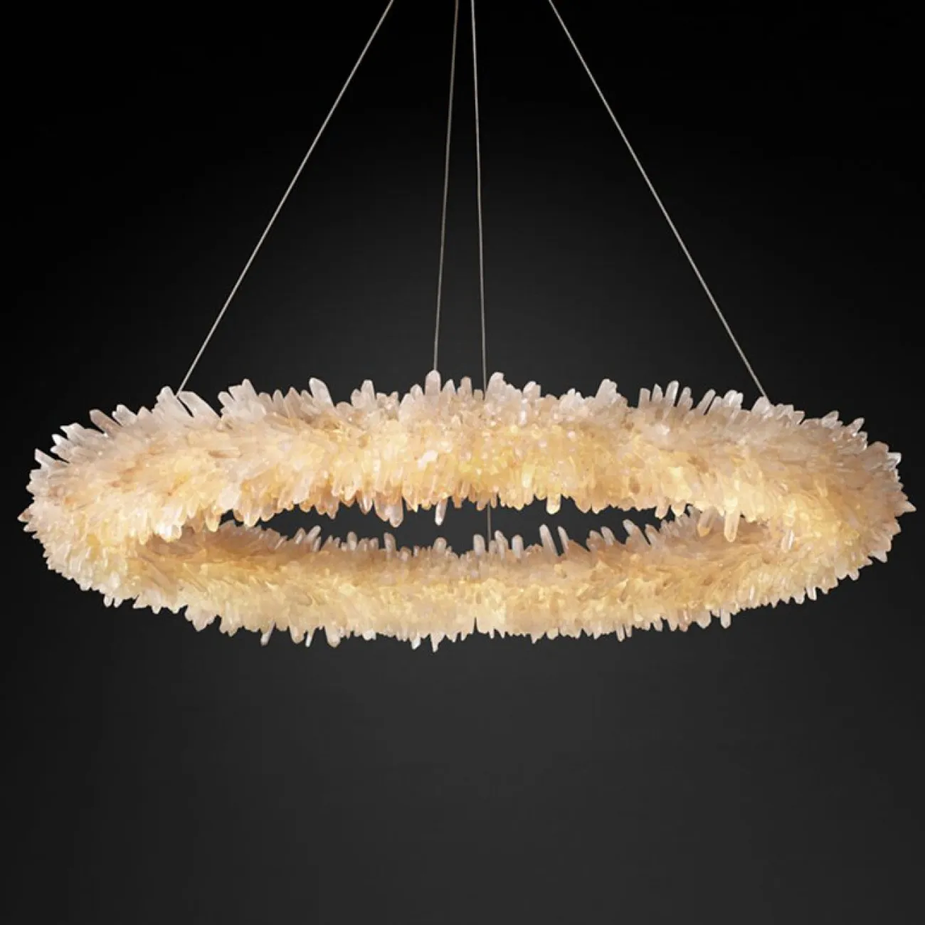 Люстра RH QUARTZ CRYSTAL Люстра из кристаллов кварца от LaLume