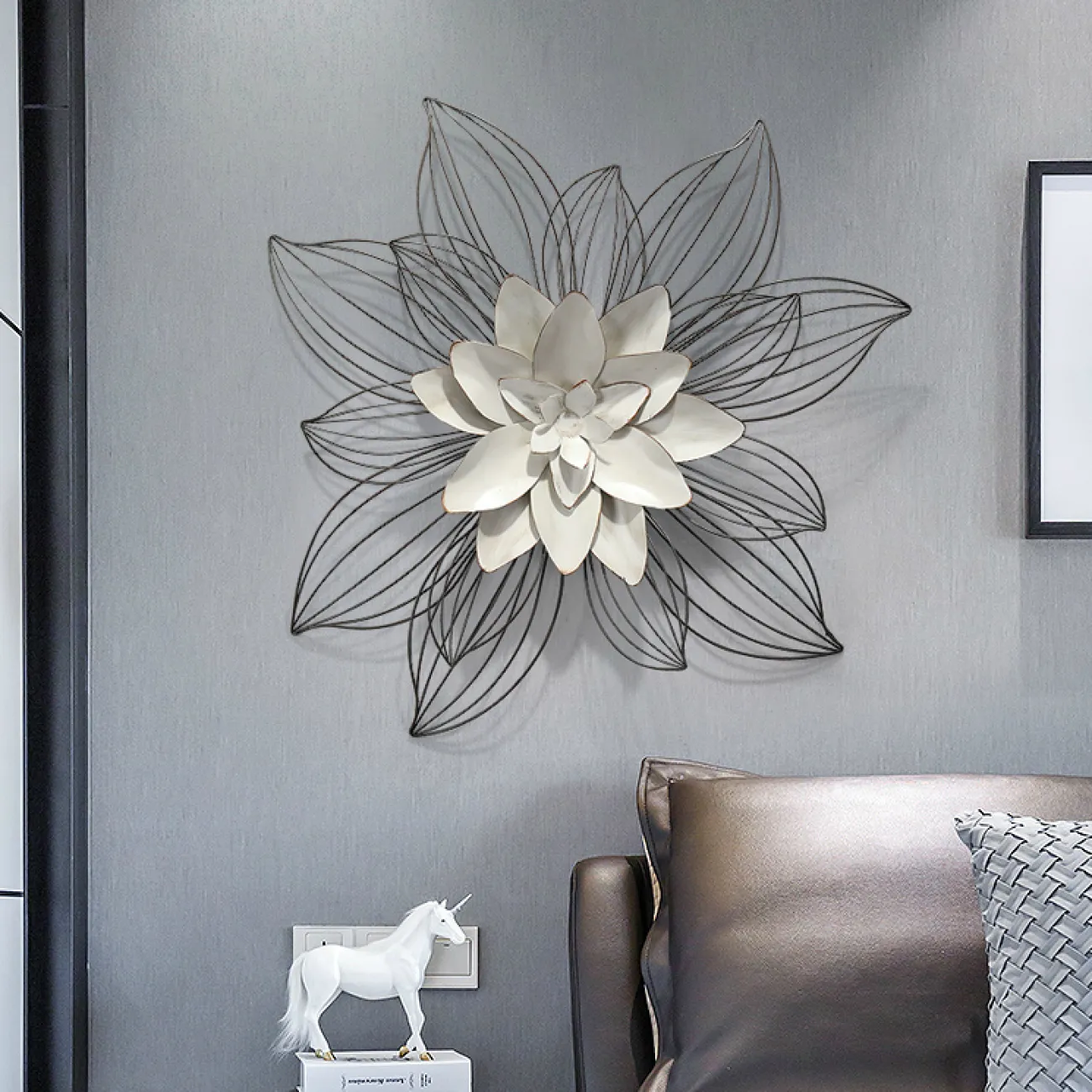 Дизайнерский настенный декор цветы LaLume-KKK00234 Дизайнерский настенный декор цветы LaLume-KKK00234