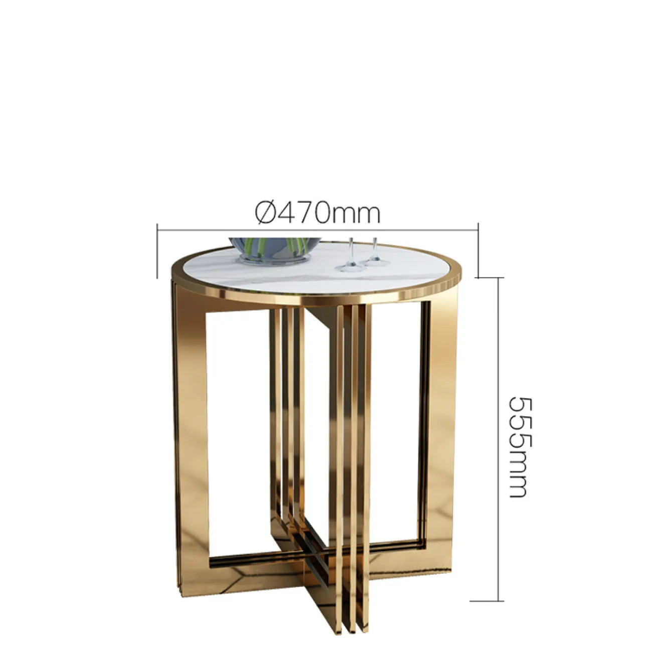 Дизайнерский журнальный столик LaLume-AP00146